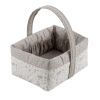 Cesta Canastilla 22.5x29x29 Cm Abete Beige - Cambrass