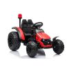 Tractor Eléctrico HZB-200 con Remolque Rojo