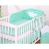 Protectores de Cuna My Sweet Baby – Hearts Mint