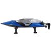 Barco a motor R/C 2.4G con luces 30 km/h azul