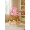 Carrito de Muñecas My Sweet Baby con Ropa de Cama Rosa