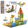 Set de Bloques de Construcción Magnéticos Coloridos 78 piezas