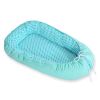 Baby Nest Double-sided Premium Cocoon For Infants Bobono- Mint Rosette
