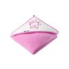 Toalla con Capucha para Bebé Akuku Tigre Rosa
