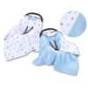 Manta de Asiento de Coche Doble Cara My Sweet Baby - Estrellas Grises