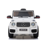 Coche Eléctrico Infantil Mercedes G63 Blanco Lean cars