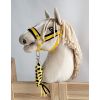 Halter A3 con Manta Negra y Tether My Sweet Baby para Hobby Horse