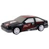 Coche Deportivo Teledirigido R/C 1:24 Negro con Ruedas Reemplazables