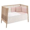 Jgo 2 Pcs.colcha I-v. Cuna 60 Calma Rosa 60x120x3 Cm - Cambrass