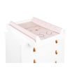 Cambiador Suave PVC 70x50cm Rosa Kikkaboo - Seguridad y Estilo - imagen 3