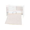 Juego de cama 6 piezas Kikkaboo 60/120 Hedge-hugs