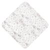 Arrullo Swaddle Bebé Velcro Algodón Circo Rosa 75 cm de cerca