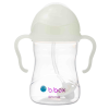 Botella B.box Ocean con popote, diseño ergonómico y color atractivo.