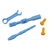 Kit de Desmontaje de Camión Taller DIY Azul
