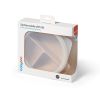 Plato de silicona con ventosa y tapa Babyono - Beige