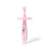 Cepillo de dientes suave Babyono para bebés 6+ meses - Rosa