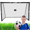 Portable Football Goal for Children Metal 180x120x60cm
