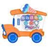 Piano eléctrico educativo heladería naranja