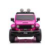 Jeep Rubicon 4x4 Vehículo a Batería Rosa