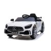 Coche eléctrico Mercedes GTR para montar - Blanco