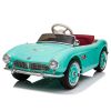Coche de Batería BMW Retro SX1938 Azul Claro - imagen 2