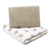Set de cuna Velvet Friends Sencillo con edredón y almohada coordinados