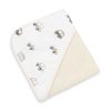 Capa de baño Sensillo Luvi Cars beige de rizo suave con capucha