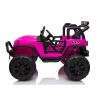 Coche Eléctrico Jeep JC666 Rosa