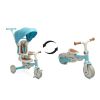 Triciclo Faro Toyz plegado 44x41x67 cm azul, vista compacta para maletero