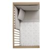 Jgo 2 Pcs.f.nordica Cuna 70 Abete Beige 110x170x3 Cm - Cambrass - imagen 3