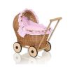 Carrito de muñecas My Sweet Baby Chiara - Mimbre Natural