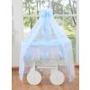Cesta de Mimbre Moisés My Sweet Baby Deluxe Amelie - Blanco y Azul - imagen 2