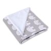 Manta doble cara para silla de auto My Sweet Baby Elefantes Grises - imagen 2