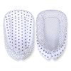 Baby Nest Double-sided Premium Cocoon For Infants Bobono- Black Stars/ Dots