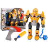 Robot enroscador amarillo con luz y sonido
