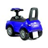Correpasillos infantil azul 60 cm Lean Cars, vista lateral con ruedas 14 cm