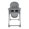 Trona Kikkaboo Pastello 3 Grey con asiento acolchado tipo piel