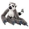 Peluche Lemurito Suave con Velcro para Colgar 35cm