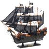 Modelo Coleccionable Barco Veleros Decorativo Black Pearl 49x43cm