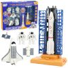 Conjunto Espacial: Torre de Lanzamiento y Cohete