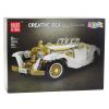 Coche de bloques Vintage K500 de Lean toys para montar y exponer