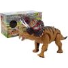 Dinosaurio Triceratops Amarillo a Pilas
