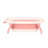 Bañera Plegable Foldy Rosa Kikkaboo | Ideal para Bebés