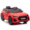 Coche eléctrico Audi RS6 rojo BRD-2118 12V | Doble motor, mando