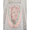 Cocoon Premium Reversible para Bebés My Sweet Baby - Owls Cream/Pink - imagen 2
