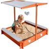 Caja de arena plegable con techo Iso trade para niños