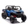 Vehículo eléctrico infantil 6 ruedas 4x4 XB-1038A Lean Cars azul, vista frontal