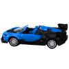 Coche Deportivo Teledirigido RC 1:18 Color Azul