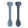 Cucharas de Silicona Trixie - 2-pack Mrs. Elephant