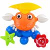Crab Bath Set Fountain Interactive Toy with Suction Cups
